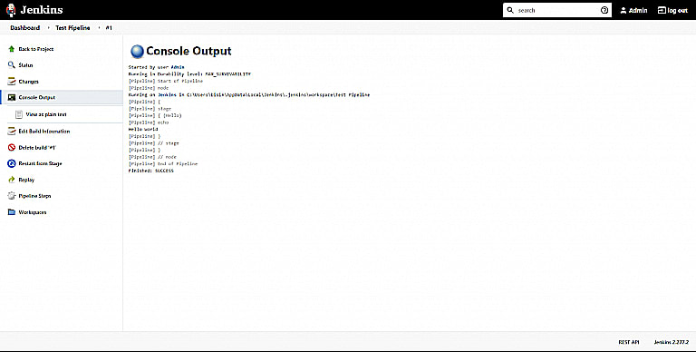 cicd workflow: build sample cicd workflow step 8,9